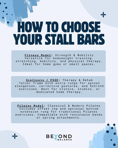 Wall-Mounted Wooden Stall Bars