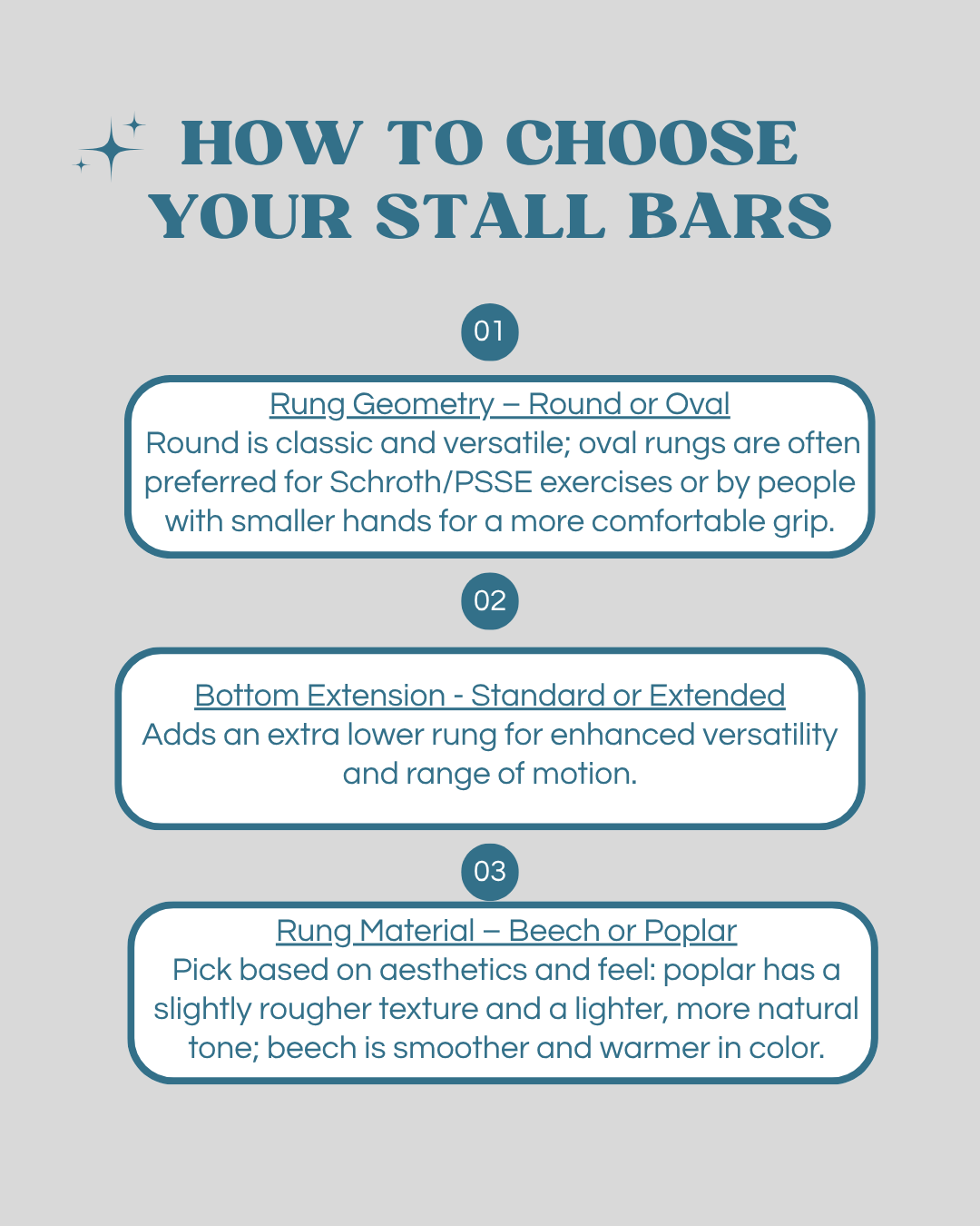 Wall-Mounted Wooden Stall Bars