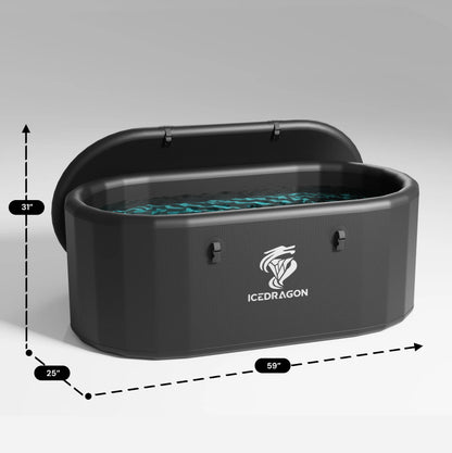 Icedragon Cold Plunge Tub Pro with 1HP Smart Water Chiller