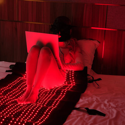 Icedragon Red Infrared Light Therapy Mat with Goggles