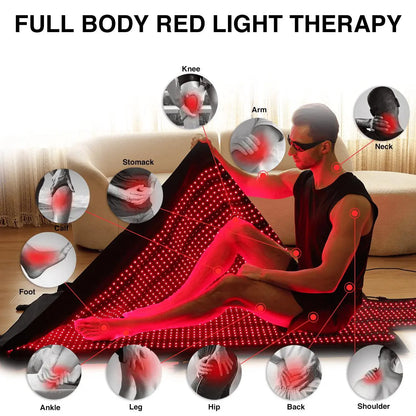 Icedragon Red Light Therapy Blanket | Free Mask & Goggles