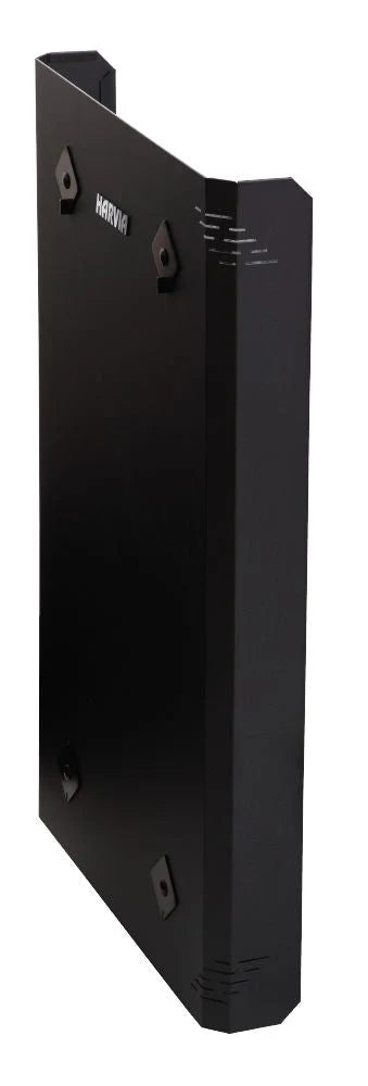 Harvia WL425 matte black single side protective sheath heat shield for Linear 16 sauna stoves