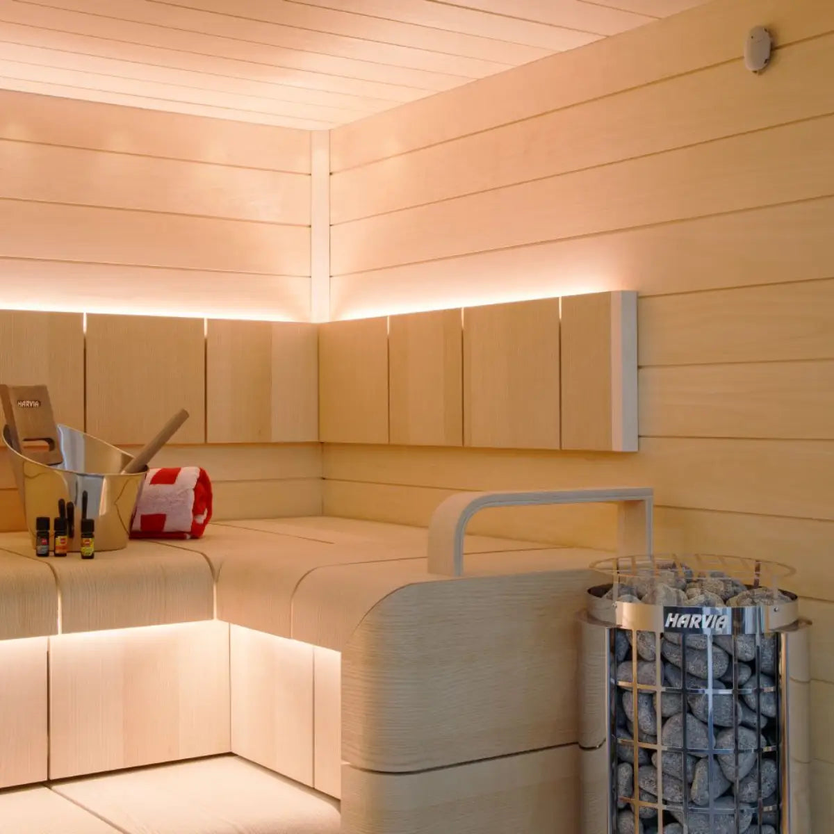 Harvia Cilindro PC80E 8KW Sauna Heater