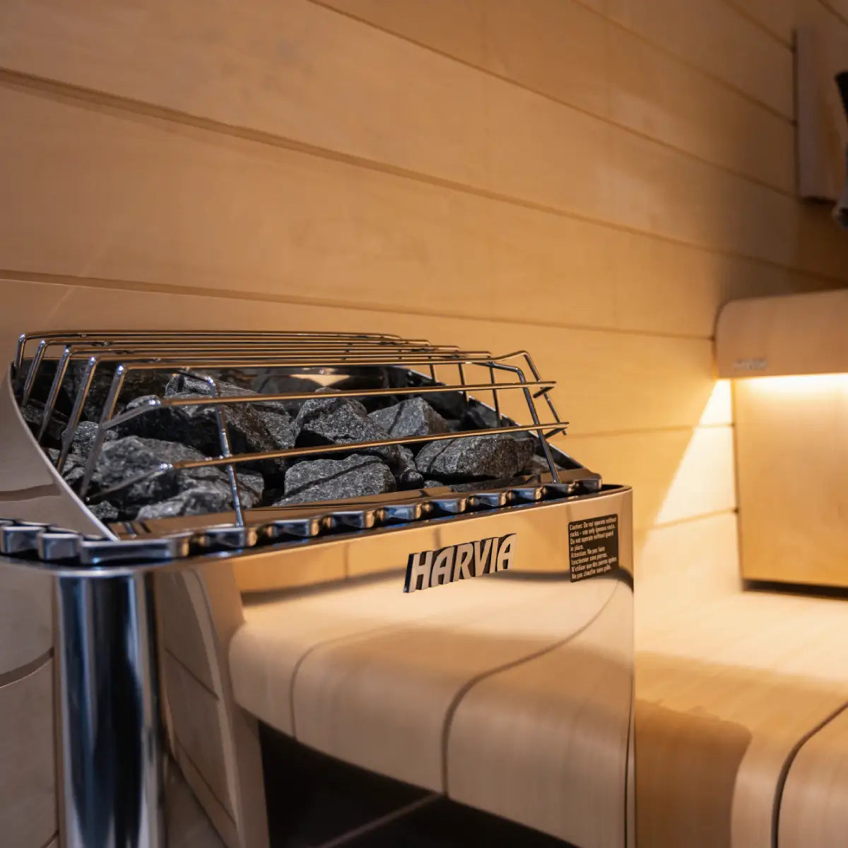 Harvia KIP80B 8KW Sauna Heater with Built-In Controls