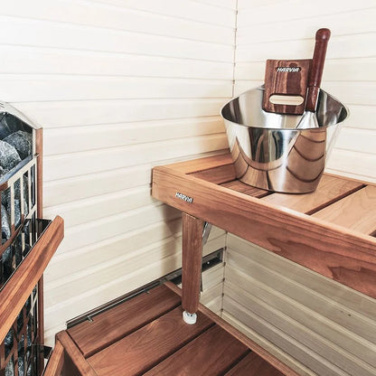 Harvia Stainless Steel Sauna Accessories 3-Piece Set