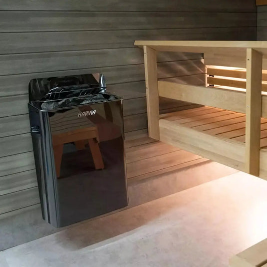 Harvia The Wall SWS80 8KW Sauna Heater with Built-In Controls