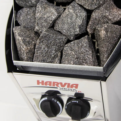Harvia Vega Compact 1900 1.9KW Sauna Heater with Built-in Control