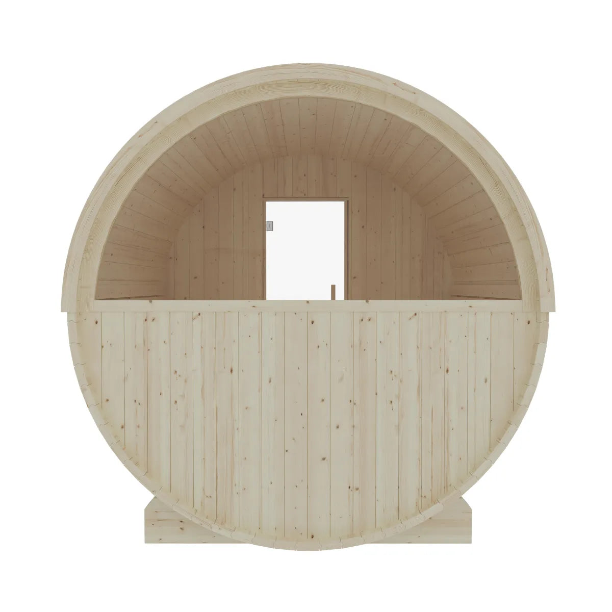 Helsinki Finnish Barrel Sauna with Terrace and WiFi Heater