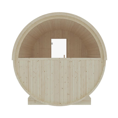 Helsinki Finnish Barrel Sauna with Terrace and WiFi Heater