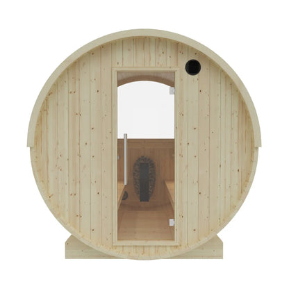 Vassa Finnish Barrel Sauna with WiFi Heater