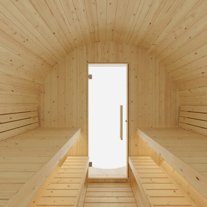 Vassa Finnish Barrel Sauna with WiFi Heater