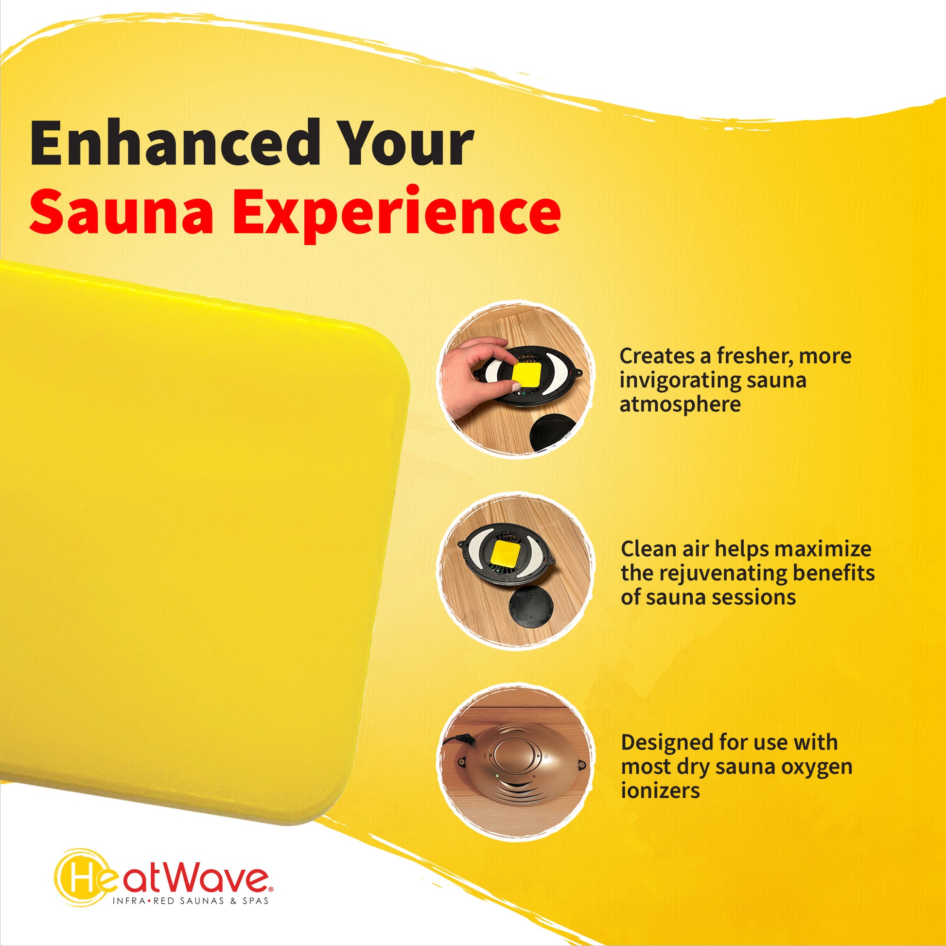 Infrared Sauna Oxygen Ionizer Fragrance Pad Replacement - 3 pack — image 5