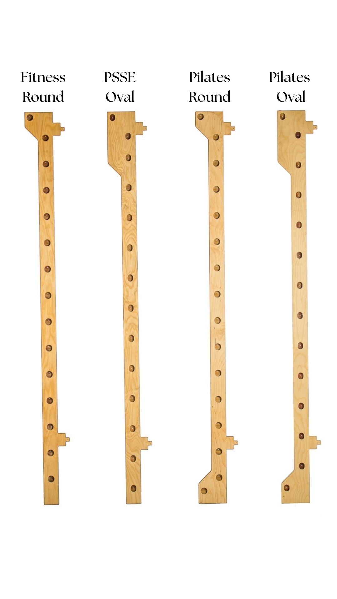 Wall-Mounted Wooden Stall Bars