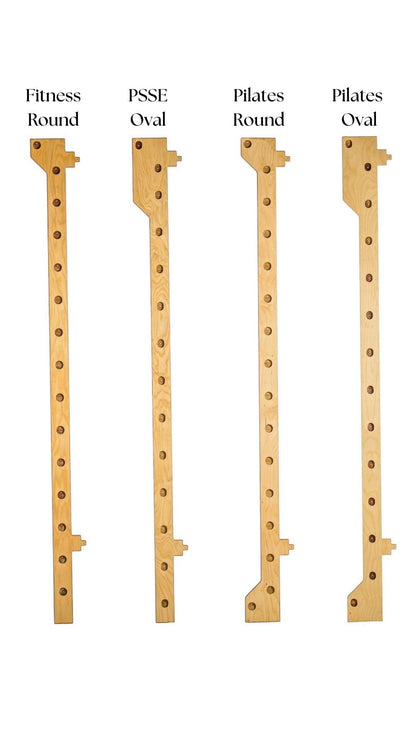 Wall-Mounted Wooden Stall Bars