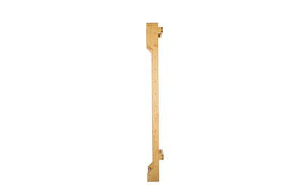 Wall-Mounted Wooden Stall Bars