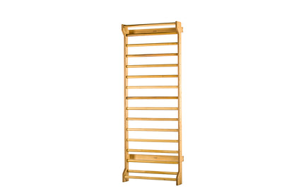 Wall-Mounted Wooden Stall Bars
