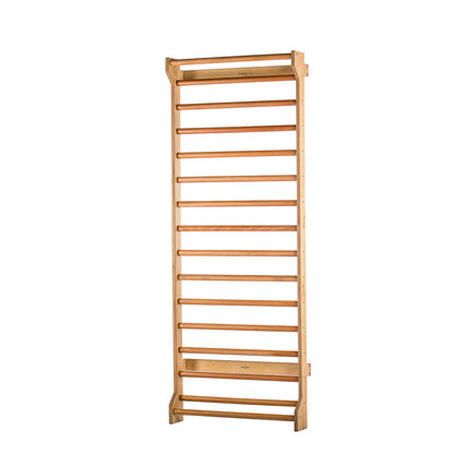Wall-Mounted Wooden Stall Bars