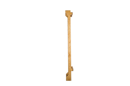 Wall-Mounted Wooden Stall Bars