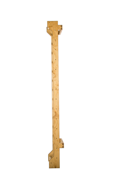 Wall-Mounted Wooden Stall Bars