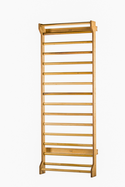 Wall-Mounted Wooden Stall Bars