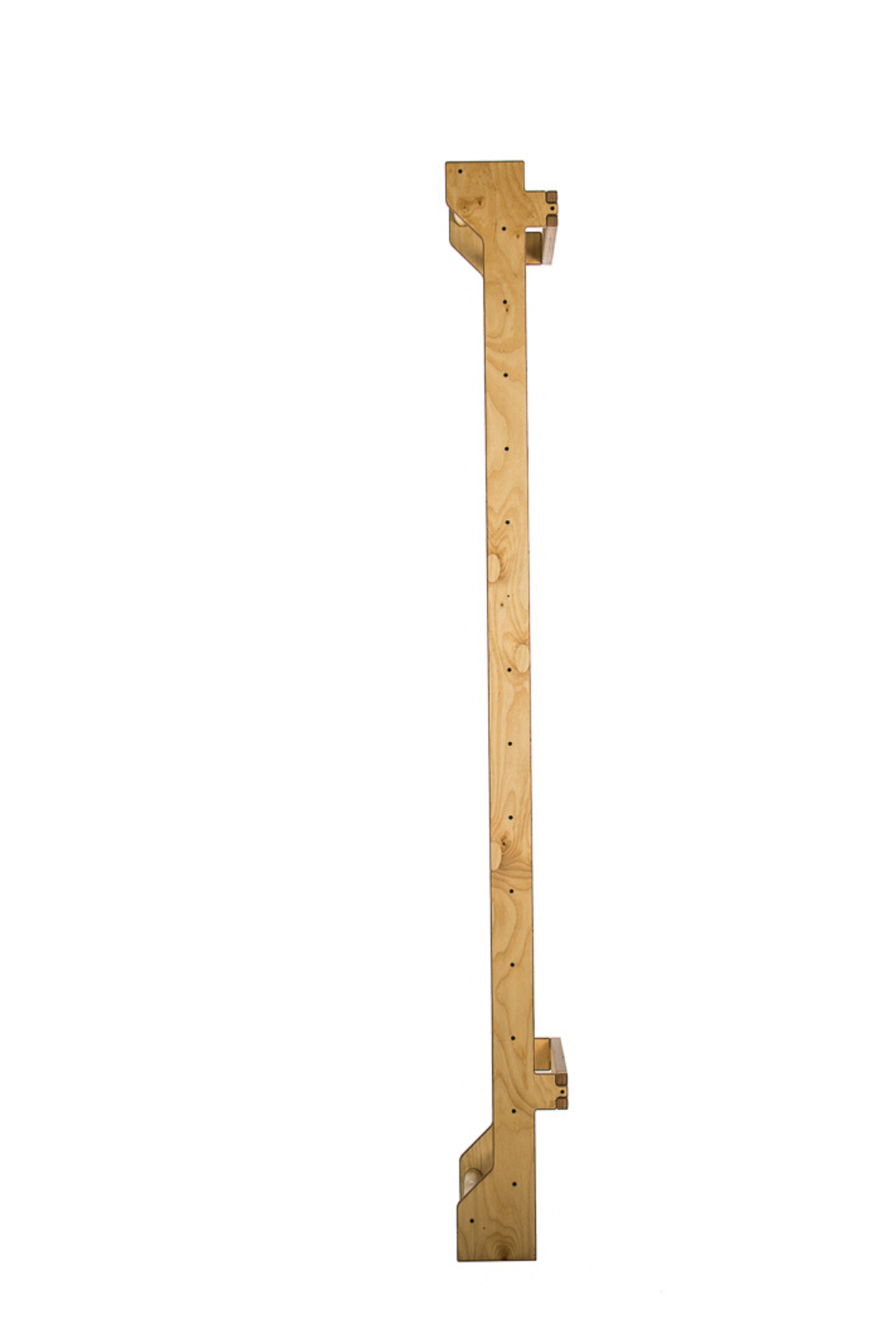 Wall-Mounted Wooden Stall Bars