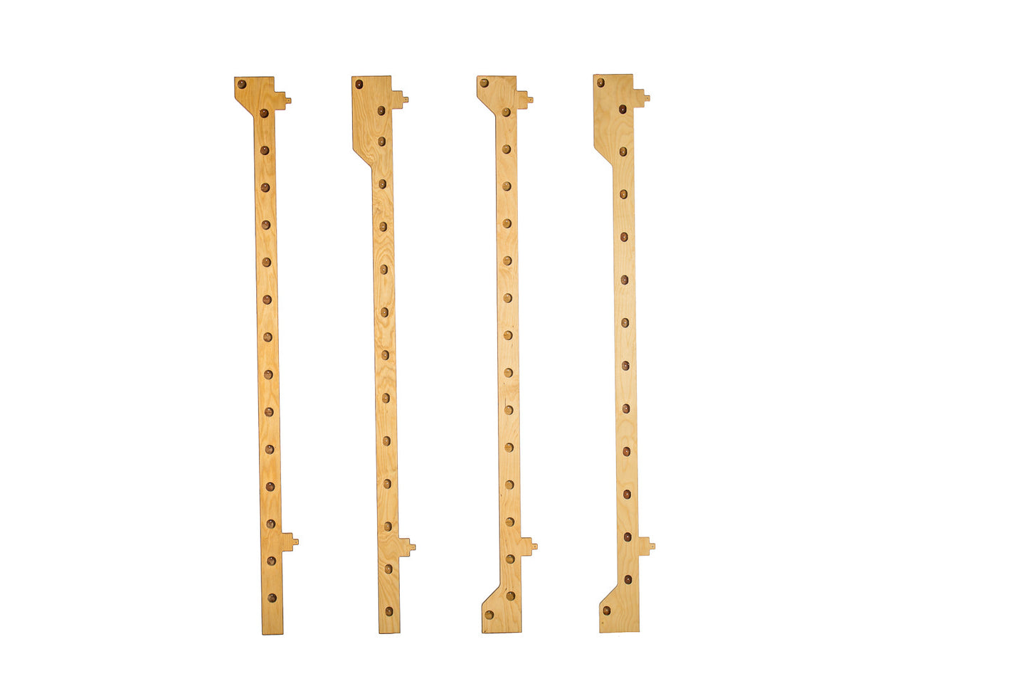 Wall-Mounted Wooden Stall Bars